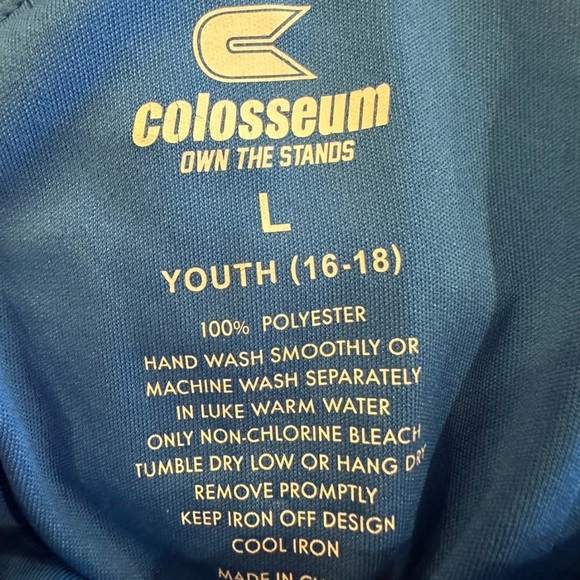 Colosseum Blue Youth Pullover - Picture 2 of 4